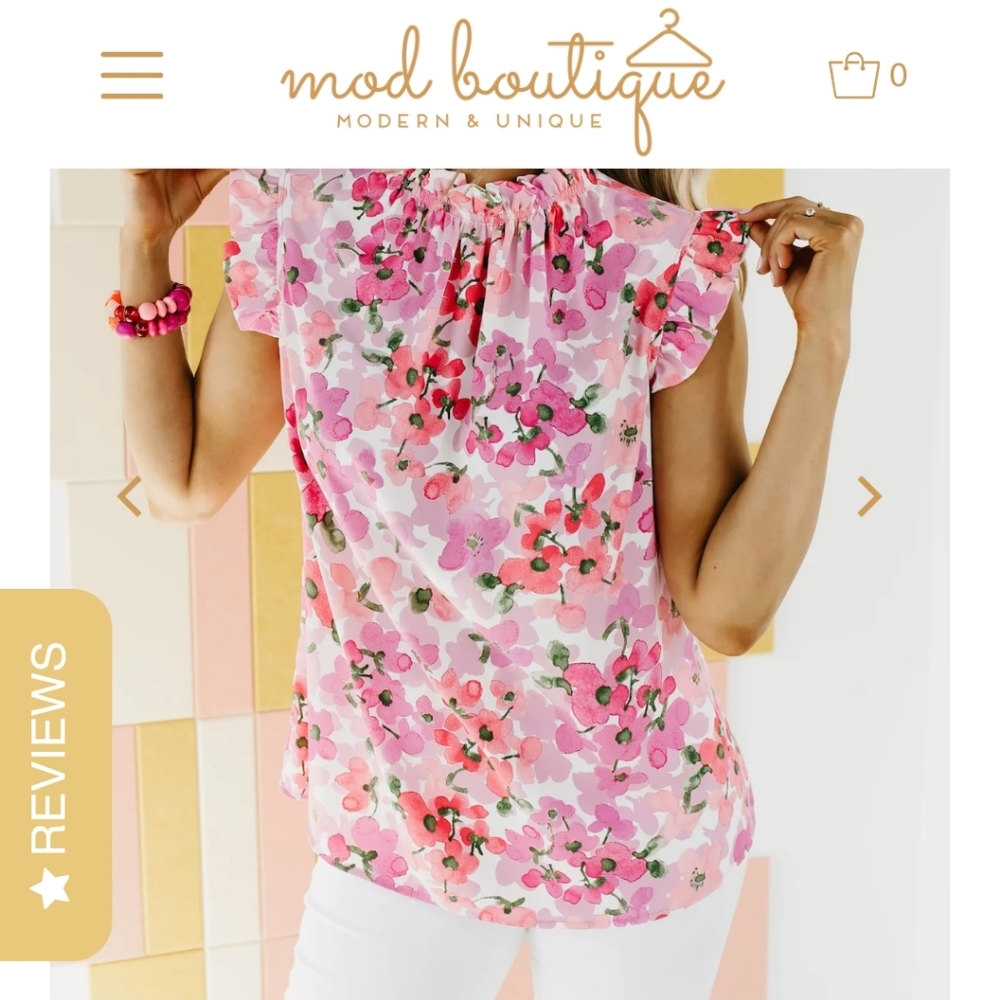 Floral Tank Top